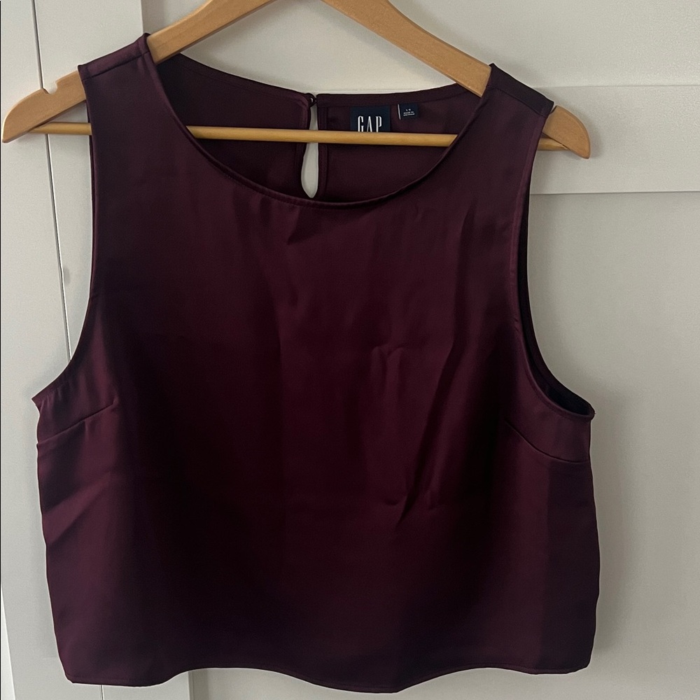 GAP Women's Deep Burgundy Tank Top